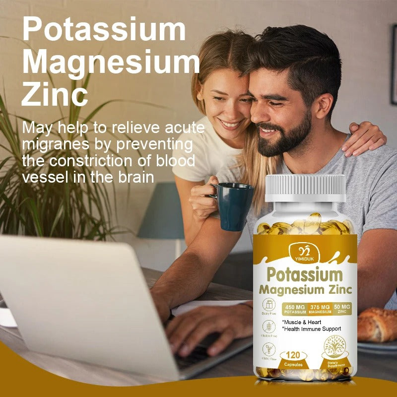 Potasio + Magnesio + Zinc Premium